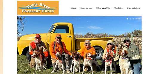 Maple River Pheasant Hunts Website